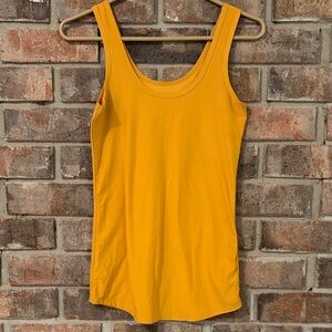 No Boundaries Yellow Tank Top